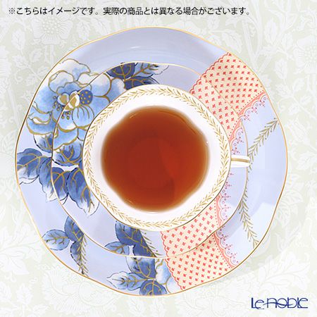 ウェッジウッド（Wedgwood） バタフライブルーム ティーカップ＆ソーサー ＆ プレート 20cm 4色セット