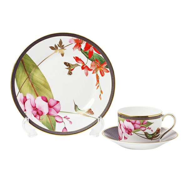 ウェッジウッド（Wedgwood） ハミングバード トリオセット