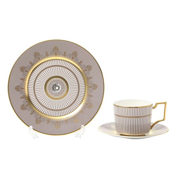 ウェッジウッド（Wedgwood） アンセミオン グレイ トリオセット