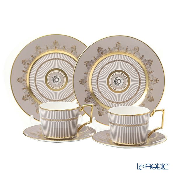 ウェッジウッド（Wedgwood） アンセミオン グレイ トリオセット ペア