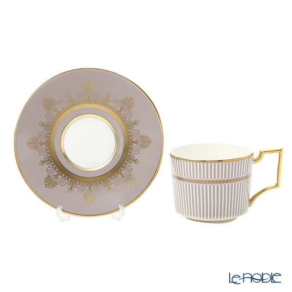 ウェッジウッド（Wedgwood） アンセミオン グレイ ティーカップ＆ソーサー ペア