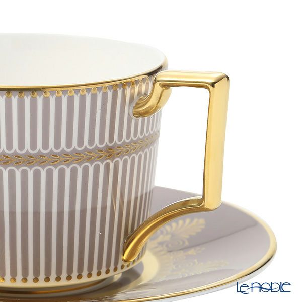 ウェッジウッド（Wedgwood） アンセミオン グレイ ティーカップ＆ソーサー ペア