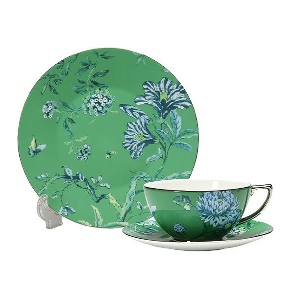ウェッジウッド（Wedgwood） ジャスパーコンラン シノワズリ トリオセット グリーン