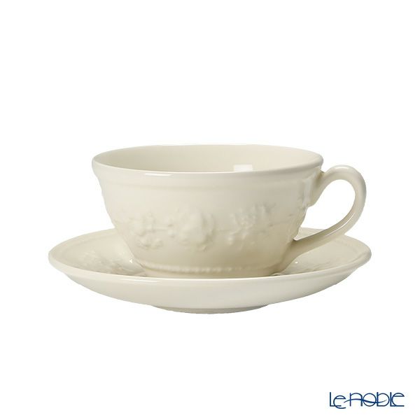 ウェッジウッド（Wedgwood） フェスティビティ アイボリー トリオセット