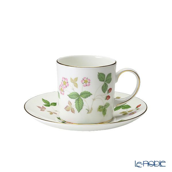 ウェッジウッド（Wedgwood） ワイルドストロベリー トリオセット コーヒー／キャン