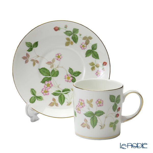 ウェッジウッド（Wedgwood） ワイルドストロベリー トリオセット コーヒー／キャン