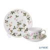 ウェッジウッド（Wedgwood） ワイルドストロベリー トリオセット ティー／デルフィ