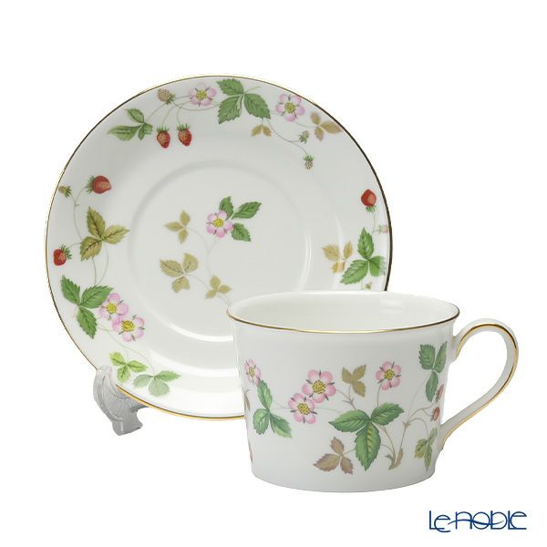 ウェッジウッド（Wedgwood） ワイルドストロベリー トリオセット ティー／デルフィ