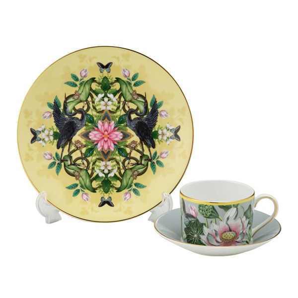 ウェッジウッド（Wedgwood） ワンダーラスト ウォーターリリー トリオセット ティー／インペリアル