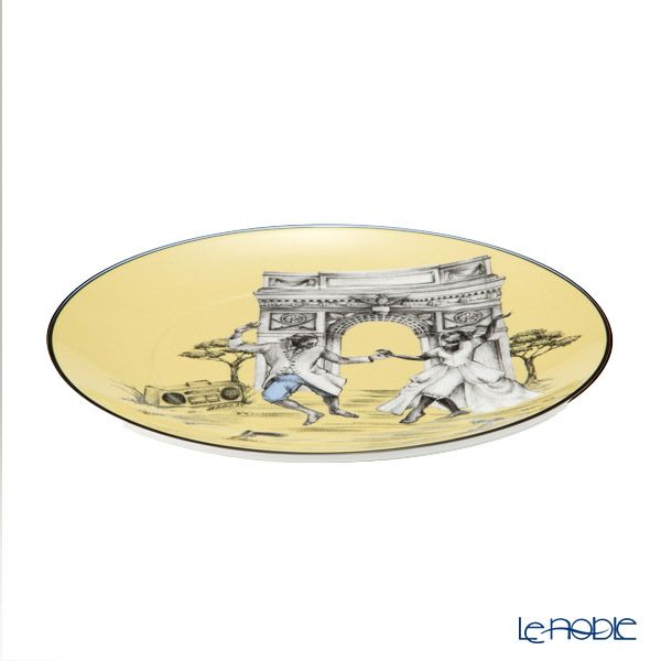 ウェッジウッド（Wedgwood） シーラ・ブリッジス アクセントプレート 20cm 4枚セット 柄違い