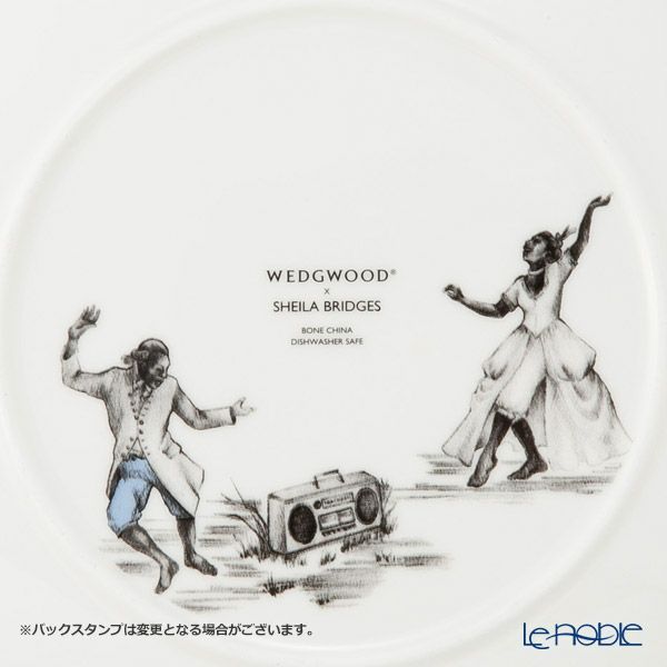 ウェッジウッド（Wedgwood） シーラ・ブリッジス プレート 20cm ＆マグカップ 2ピースセット ダンシング