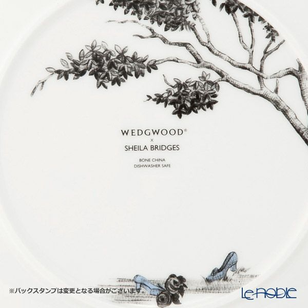 ウェッジウッド（Wedgwood） シーラ・ブリッジス プレート 20cm ＆マグカップ 2ピースセット ヴァニティ
