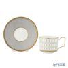 ウェッジウッド（Wedgwood） ルネッサンス グレイ（グレー） ティーカップ＆ソーサー 250ml ペア