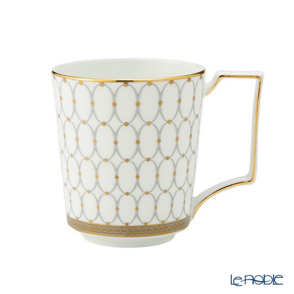 ウェッジウッド（Wedgwood） ルネッサンス グレイ（グレー） マグカップ 300ml ペア