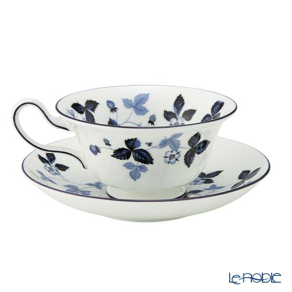 ウェッジウッド（Wedgwood） ストロベリーインクブルー トリオセット ピオニー