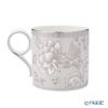 ウェッジウッド（Wedgwood） シルバートンキン マグカップ 350ml ペア ホワイト＆シルバーストライプ