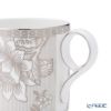 ウェッジウッド（Wedgwood） シルバートンキン マグカップ 350ml ペア ホワイト＆シルバーストライプ