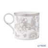 ウェッジウッド（Wedgwood） シルバートンキン マグカップ 350ml ペア ホワイト＆シルバーストライプ