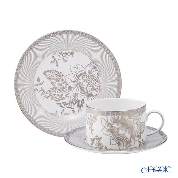 ウェッジウッド（Wedgwood） シルバートンキン トリオセット