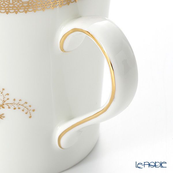 ウェッジウッド（Wedgwood） ヴェラ・ウォン ヴェラレース ゴールド マグカップ 300ml ペア