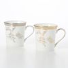 ウェッジウッド（Wedgwood） ヴェラ・ウォン ヴェラレース プラチナ＆ゴールド マグカップ 300ml ペア