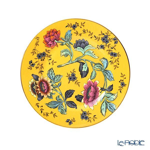 ウェッジウッド（Wedgwood）ワンダーラスト プレート 20cm 4枚セット イエロー／レッド／グリーン／ブルー