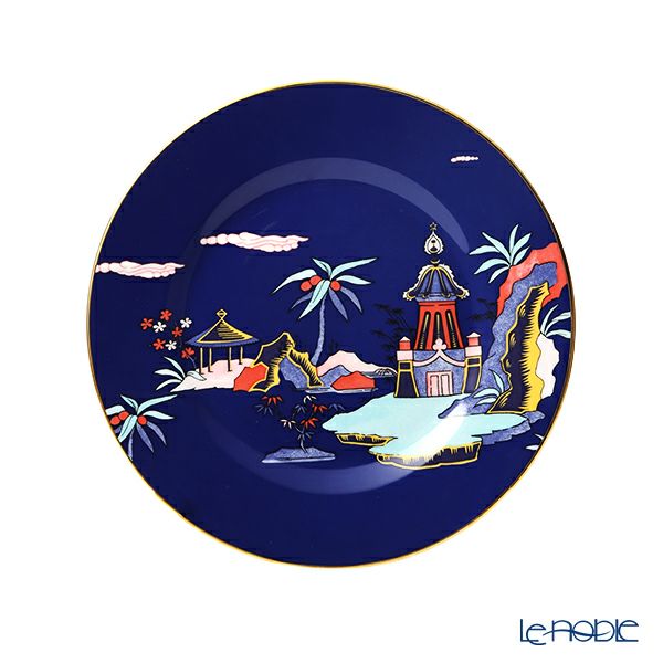 ウェッジウッド（Wedgwood）ワンダーラスト プレート 20cm 4枚セット イエロー／レッド／グリーン／ブルー