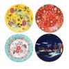 ウェッジウッド（Wedgwood）ワンダーラスト プレート 20cm 4枚セット イエロー／レッド／グリーン／ブルー