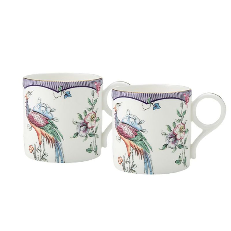 ウェッジウッド（Wedgwood） ワンダーラスト フォーチュン マグカップ 350ml ペア