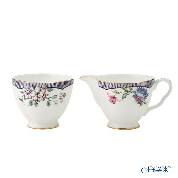 ウェッジウッド（Wedgwood） ワンダーラスト フォーチュン ティーポット＆シュガー＆クリーマー 3点セット