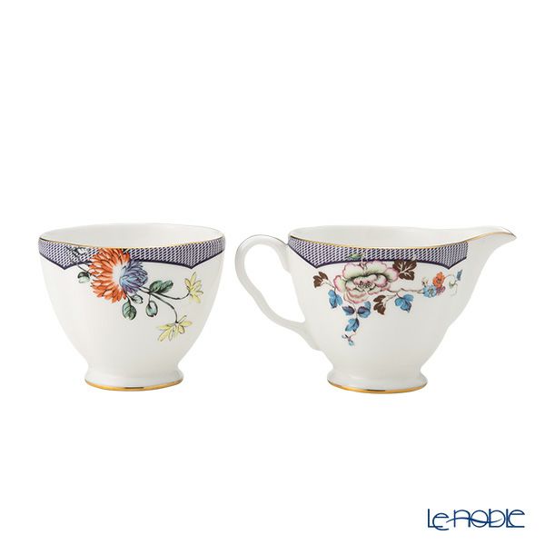ウェッジウッド（Wedgwood） ワンダーラスト フォーチュン ティーポット＆シュガー＆クリーマー 3点セット