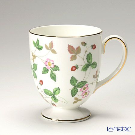 ウェッジウッド（Wedgwood） ワイルドストロベリー マグ＆プレート＆ボウル 3点セット