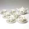 ウェッジウッド（Wedgwood） ワイルドストロベリー ティーカップ＆ソーサー（ピオニー）＆ティーポット 7点セット