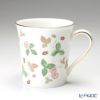 ウェッジウッド（Wedgwood） ワイルドストロベリー ビーカー（マグ） デルフィ＆プレート＆ボウル 6点セット