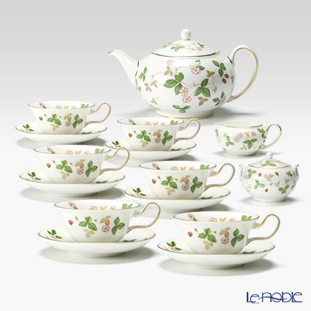 ウェッジウッド（Wedgwood） ワイルドストロベリー 6人用 9点セット