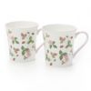 ウェッジウッド（Wedgwood） ワイルドストロベリー カジュアル マグ 300ml ピンク ペア