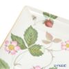 ウェッジウッド（Wedgwood） ワイルドストロベリー スクエアトレイ／角皿 14.5cm ペア