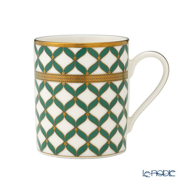 オヴェルデ ムーンウォーカー コレクション マグカップ No.3-A グリーンホワイト 330ml