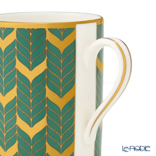 オヴェルデ ムーンウォーカー コレクション マグカップ No.2-B グリーンゴールド 330ml