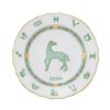 ヘレンド ゾディアック イヤーズプレート 2026年／令和8年 午（馬 うま）【プレート立て付】