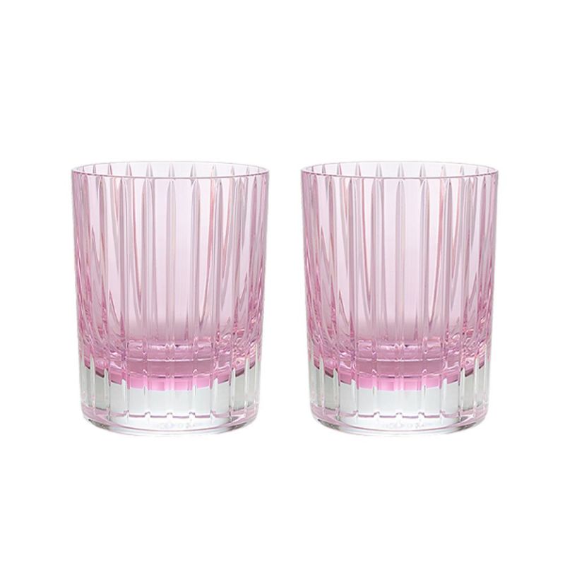 バカラ（Baccarat） ハーモニー パステル 2-817-335 オールドファッション No.2 ピンク ペア