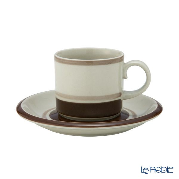 【1点限り】北欧ヴィンテージ アラビア（ARABIA） ピルッティ／Pirtti コーヒーカップ＆ソーサー 01