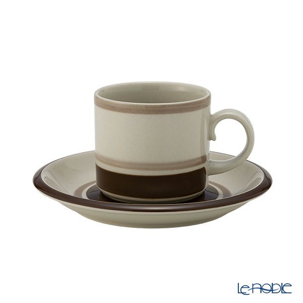 【1点限り】北欧ヴィンテージ アラビア（ARABIA） ピルッティ／Pirtti コーヒーカップ＆ソーサー 01