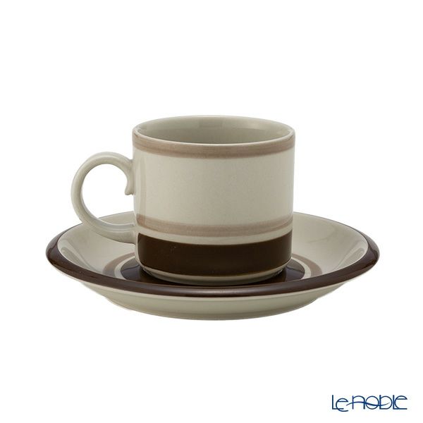 【1点限り】北欧ヴィンテージ アラビア（ARABIA） ピルッティ／Pirtti コーヒーカップ＆ソーサー 01