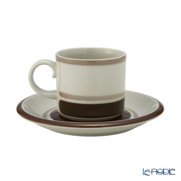 【1点限り】北欧ヴィンテージ アラビア（ARABIA） ピルッティ／Pirtti コーヒーカップ＆ソーサー 01