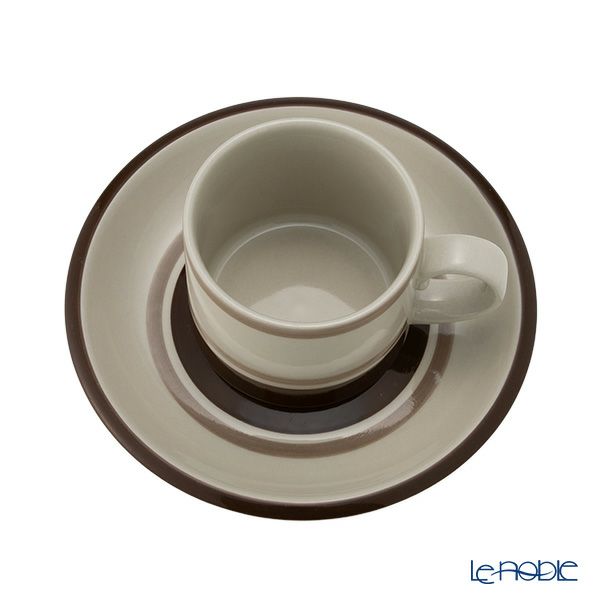 【1点限り】北欧ヴィンテージ アラビア（ARABIA） ピルッティ／Pirtti コーヒーカップ＆ソーサー 01