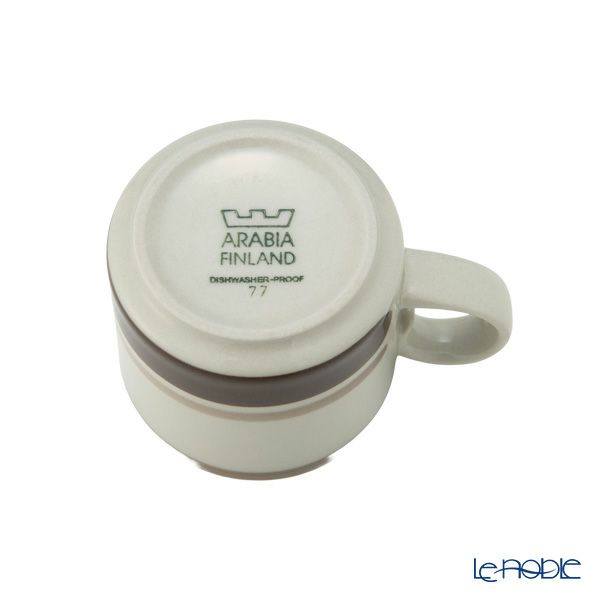 【1点限り】北欧ヴィンテージ アラビア（ARABIA） ピルッティ／Pirtti コーヒーカップ＆ソーサー 01