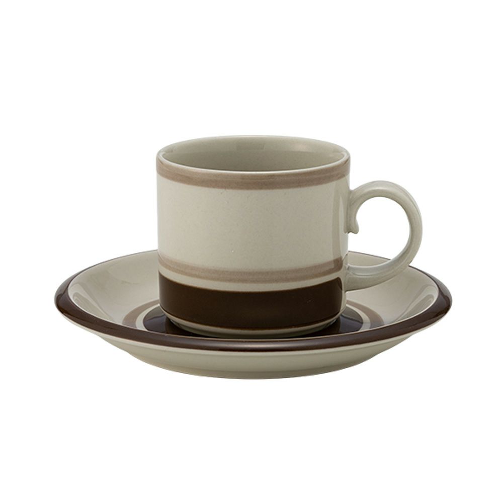 【1点限り】北欧ヴィンテージ アラビア（ARABIA） ピルッティ／Pirtti コーヒーカップ＆ソーサー 01