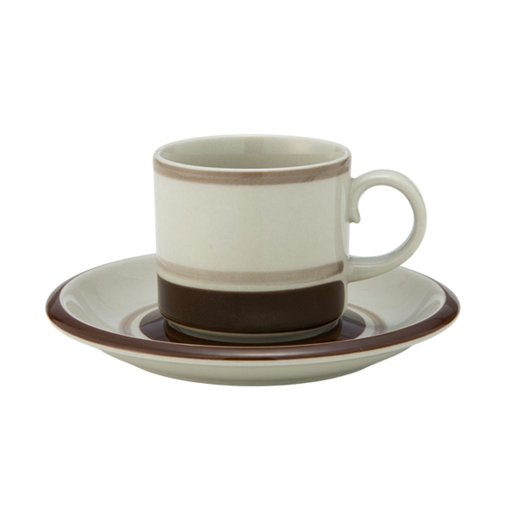 【1点限り】北欧ヴィンテージ アラビア（ARABIA） ピルッティ／Pirtti コーヒーカップ＆ソーサー 01