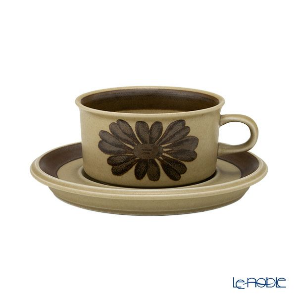 【1点限り】北欧ヴィンテージ アラビア（ARABIA） トゥントゥリ／Tunturi ティーカップ＆ソーサー